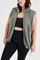 wool coat with zipper